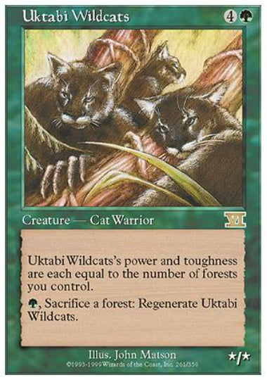 (英)ウークタビー・ワイルドキャット / Uktabi Wildcats【6ED】 No.261