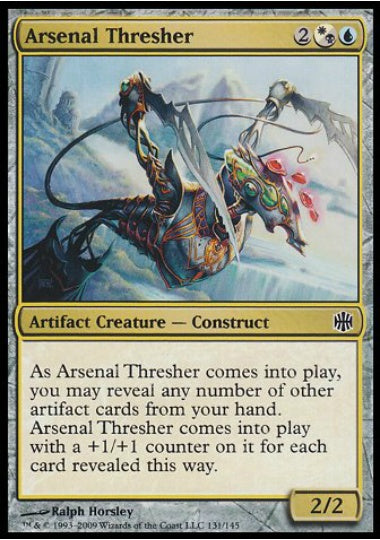 (英)【Foil】武器庫を打つもの / Arsenal Thresher【ARB】 No.131