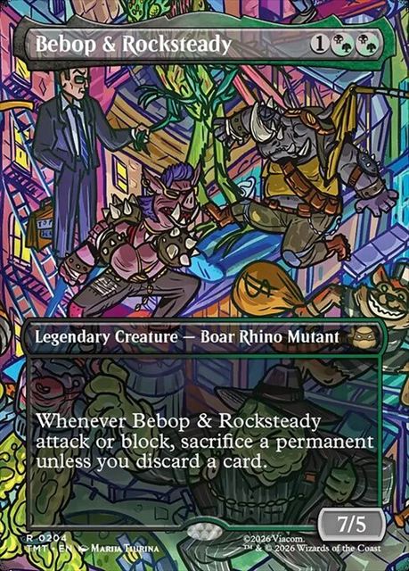 (英)ビーバップとロックステディ / Bebop & Rocksteady ★ボーダーレス★(シーン・カード) 【TMT】 No.204