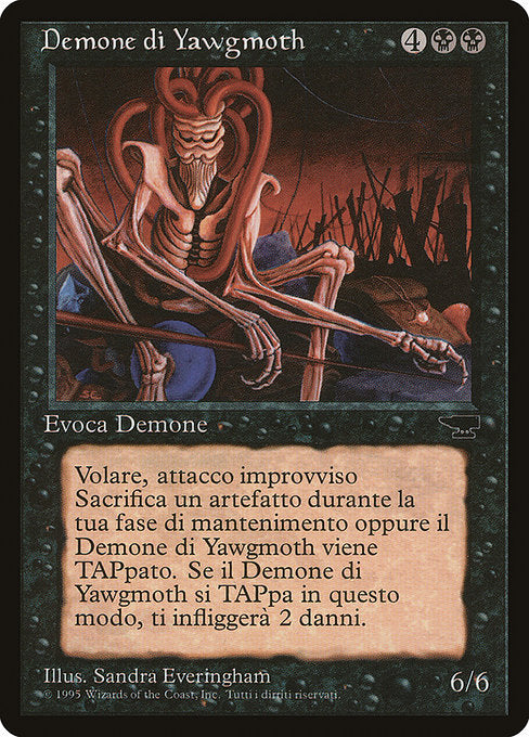 (イタリア語)Demone di Yawgmoth / Yawgmoth Demon【REN】 No.014