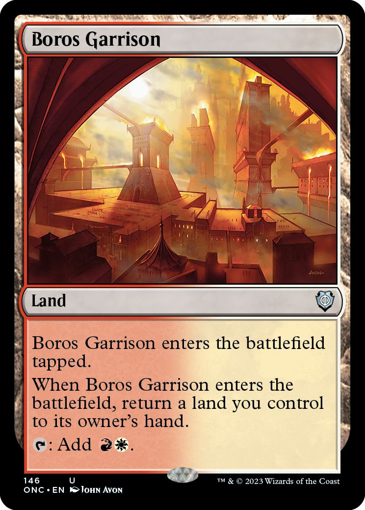 (英)ボロスの駐屯地 / Boros Garrison【ONC】 No.146