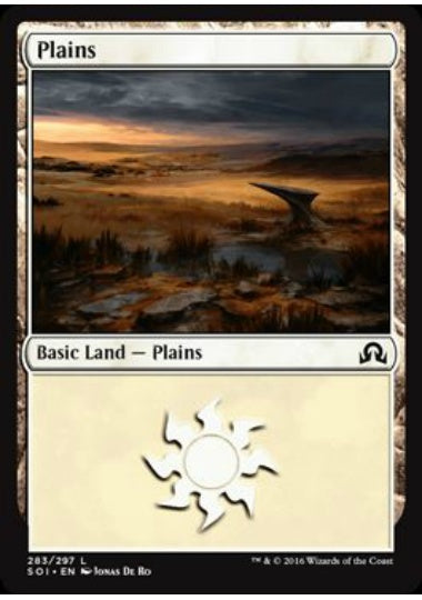 (英)【Foil】平地 / Plains【SOI】 No.283