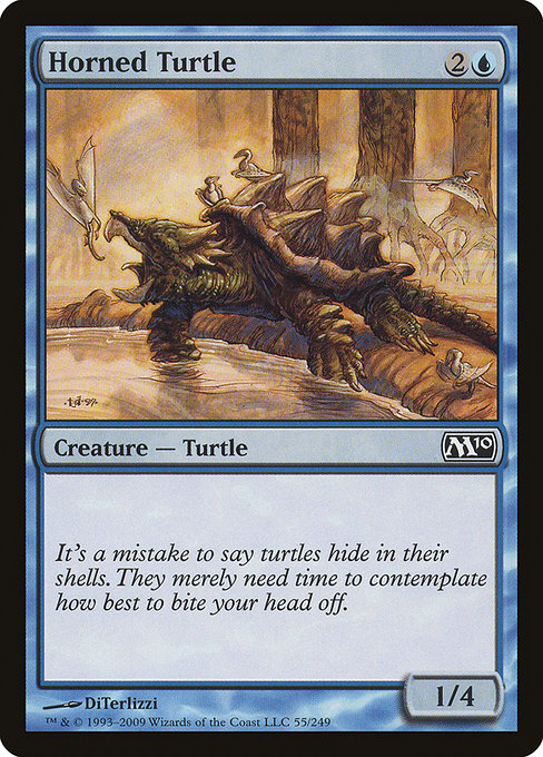 (英)角海亀 / Horned Turtle【M10】 No.055