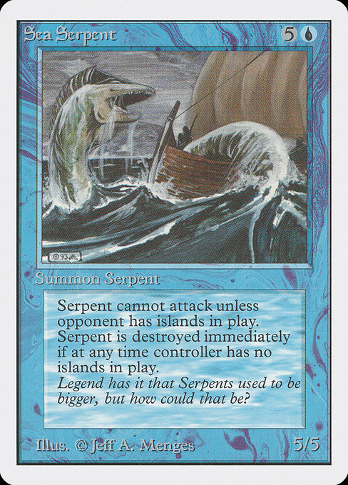 (英)大海蛇 / Sea Serpent【2ED】 No.077