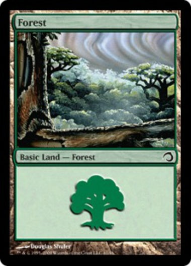 (英)【Foil】森 / Forest【SLIVER】 No.041