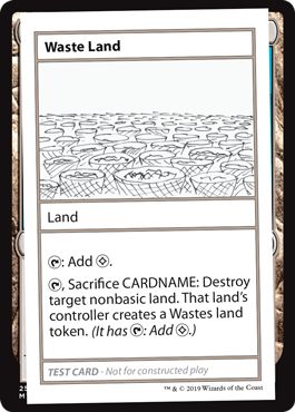 (英)Waste Land【MB1-TEST】 後期版 No.121