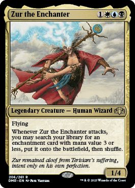 (英)結界師ズアー / Zur the Enchanter【DMR】 No.206