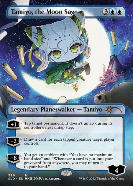 (英)【Foil】月の賢者タミヨウ / Tamiyo, the Moon Sage【SLD】Li'l Walkers No.396