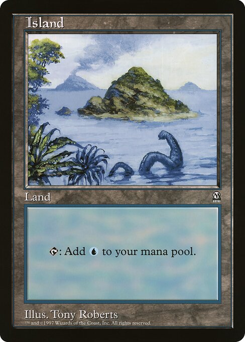 (英)島 / Island【PRM】 アリーナプロモ 【Oversized Card】 BIG-PRM-012 ※トーナメントで使用することはできません。