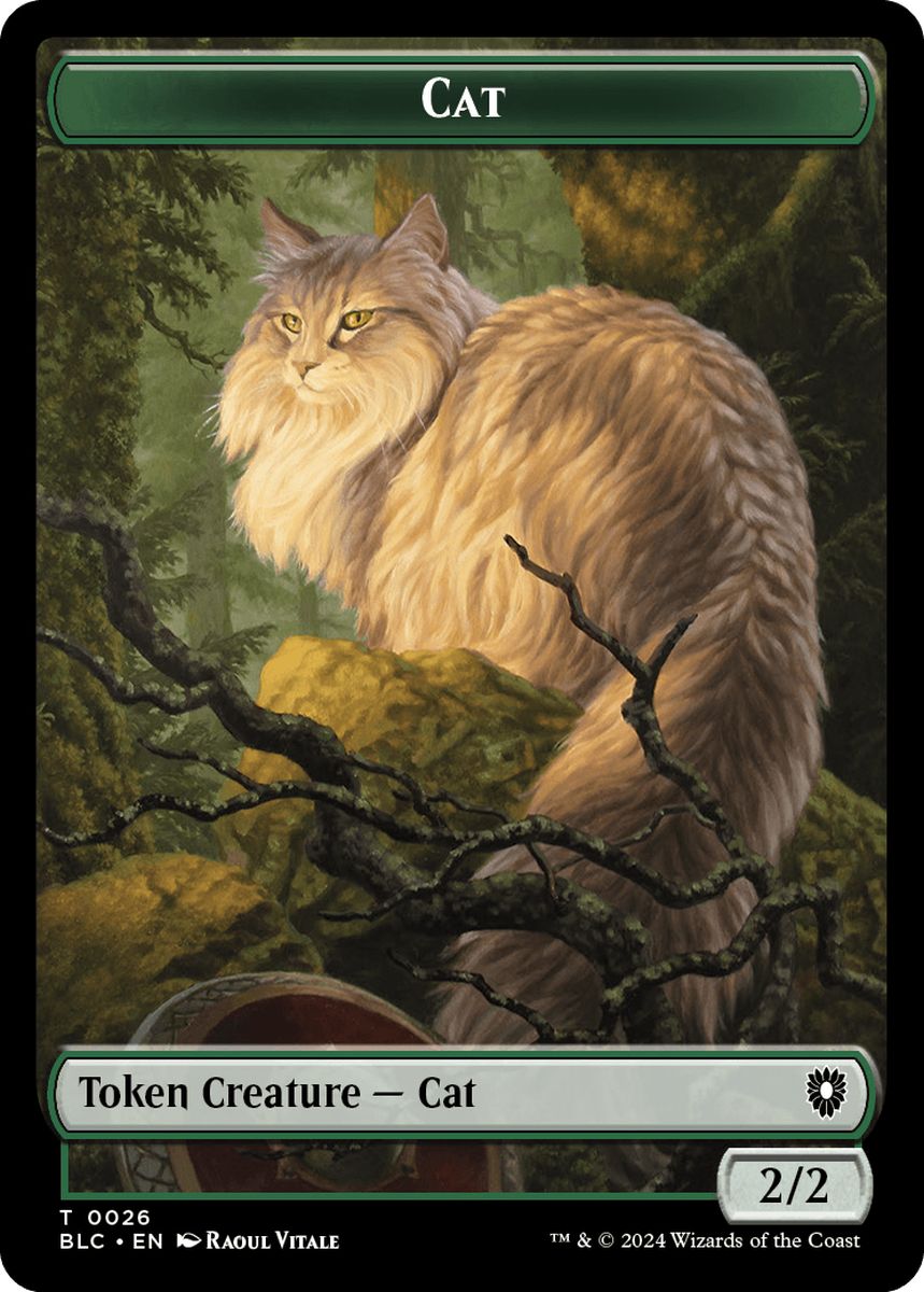 (英)猫トークン / Cat Token No.026 - 宝物トークン / Treasure Token【BLC-TOKEN】 No.029