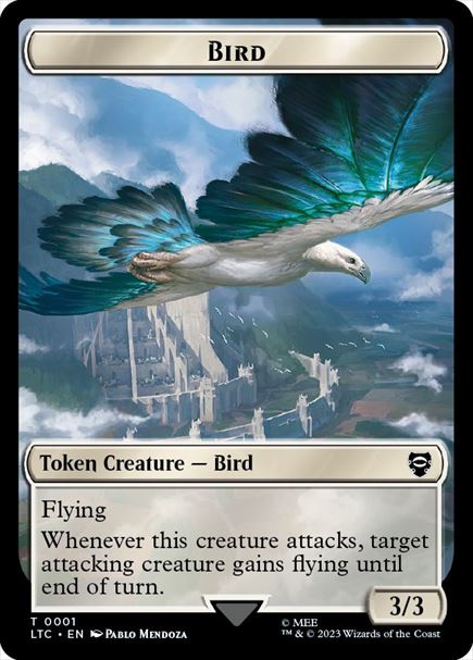 (英)鳥トークン / Bird Token No.001 - 食物トークン / Food Token【LTC-TOKEN】 No.010