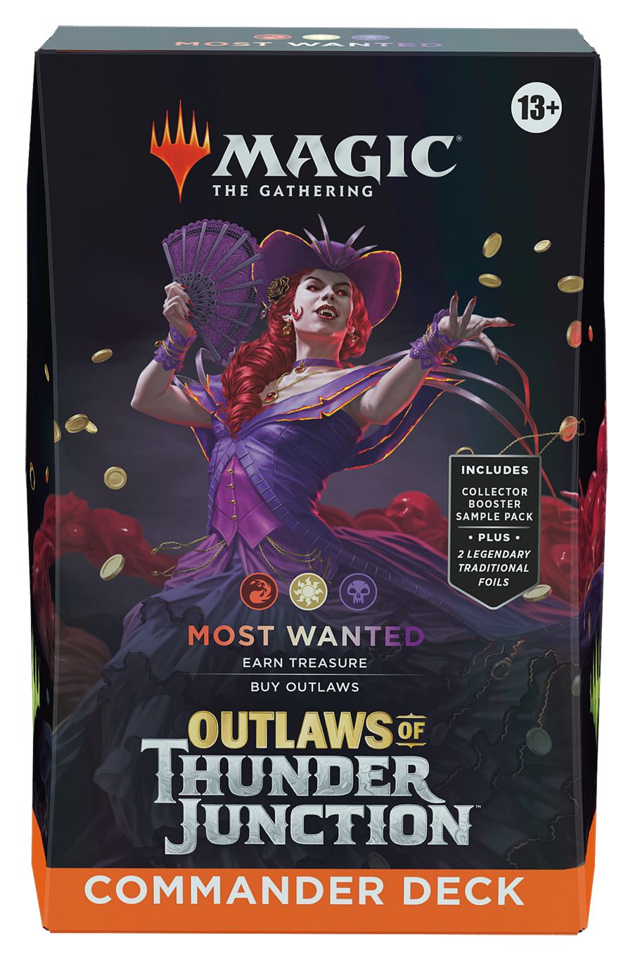 (英)サンダー・ジャンクションの無法者 統率者デッキ「最重要指名手配」 / Outlaws of Thunder Junction Commander Deck "Most Wanted"【BOX】 ※発送方法は「ゆうパック」を選択してください。
