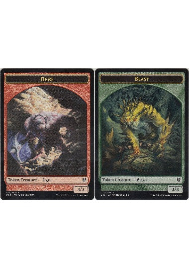 (英)オーガトークン / Ogre Token No.013 - ビーストトークン / Beast Token【C16-TOKEN】 No.014
