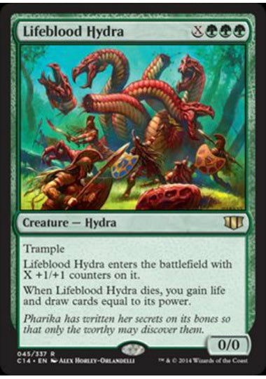 (英)生命線のハイドラ / Lifeblood Hydra【C14】 No.045