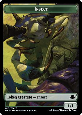 (英)昆虫トークン / Insect Token【DMR-TOKEN】 No.010