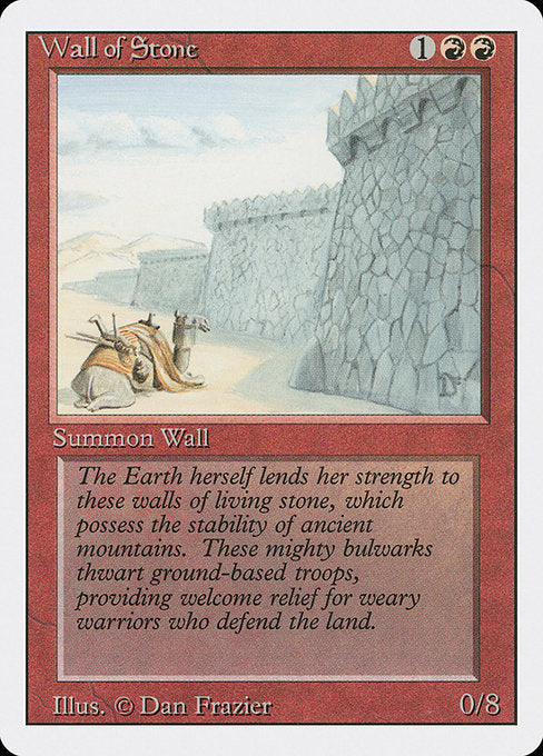 (英)石の壁 / Wall of Stone【3ED】 No.184