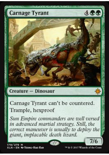(英)殺戮の暴君 / Carnage Tyrant【XLN】 No.179