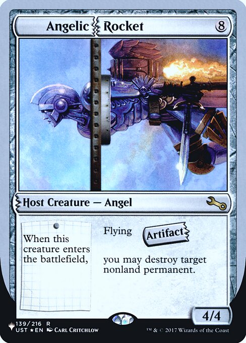 (英)【Foil】Angelic|Rocket【UNF-LST】 No.054