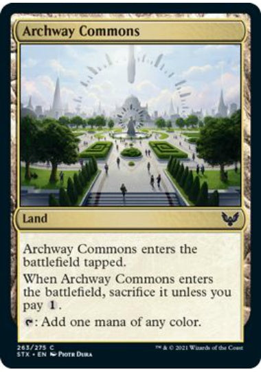 (英)【Foil】アーチ道の公共地 / Archway Commons【STX】 No.263