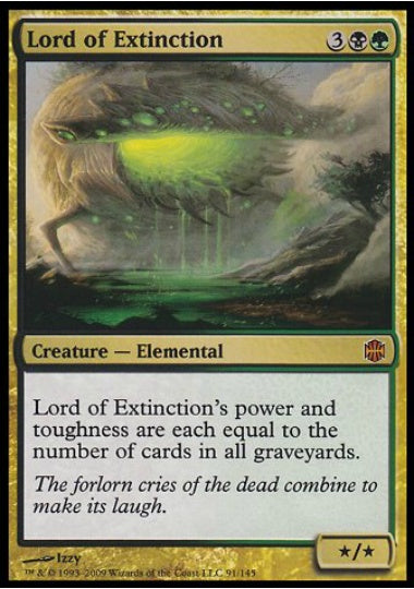 (英)【Foil】絶滅の王 / Lord of Extinction【ARB】 No.091