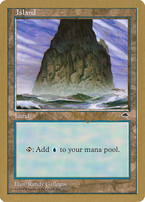 (英)島 / Island【WC98】 World Championship Decks 1998 Randy Buehler 金枠 No.097
