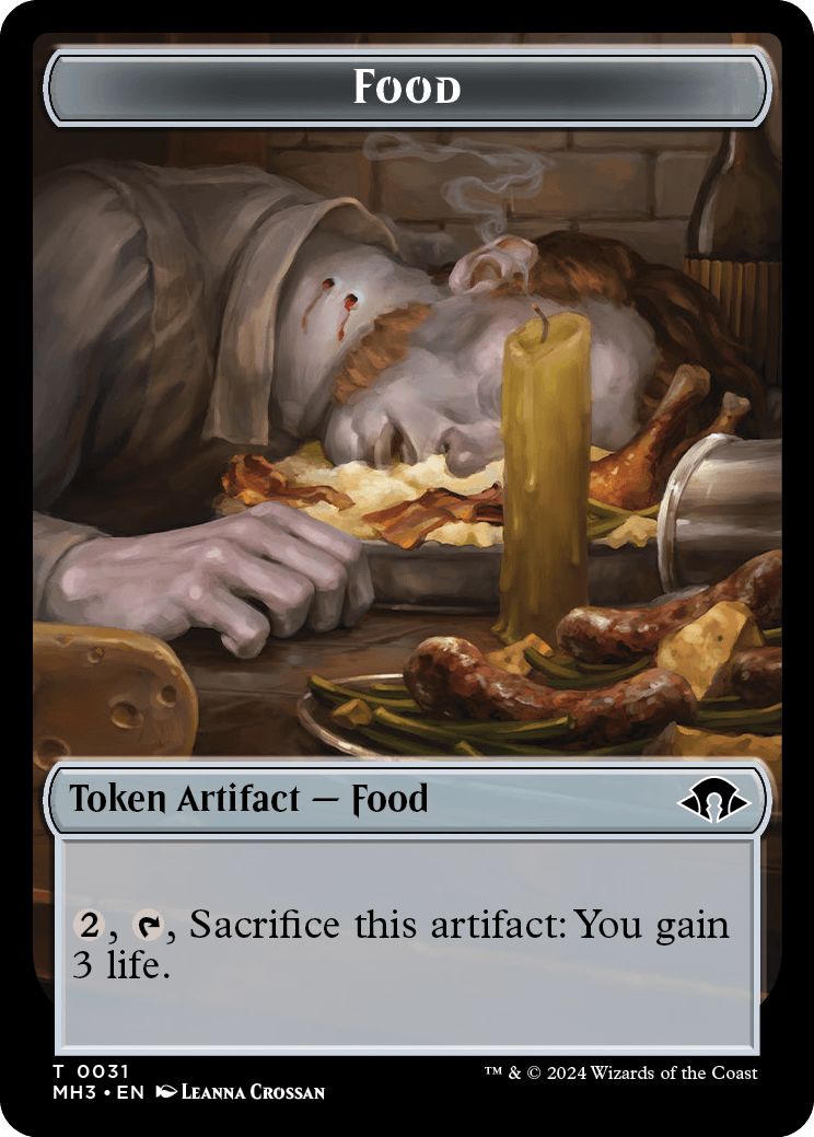 (英)食物トークン / Food Token【MH3-TOKEN】 No.031