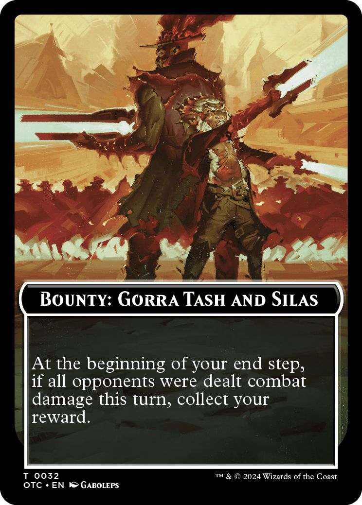 (英)賞金首：ゴーラ・タッシュとサイラス / Bounty: Gorra Tash and Silas【OTC-TOKEN】 No.032