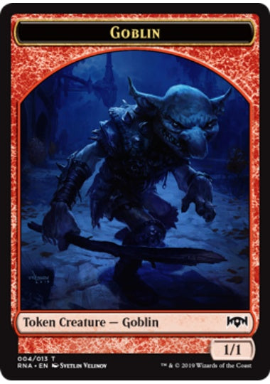 (英)ゴブリントークン / Goblin Token【RNA-TOKEN】 No.004