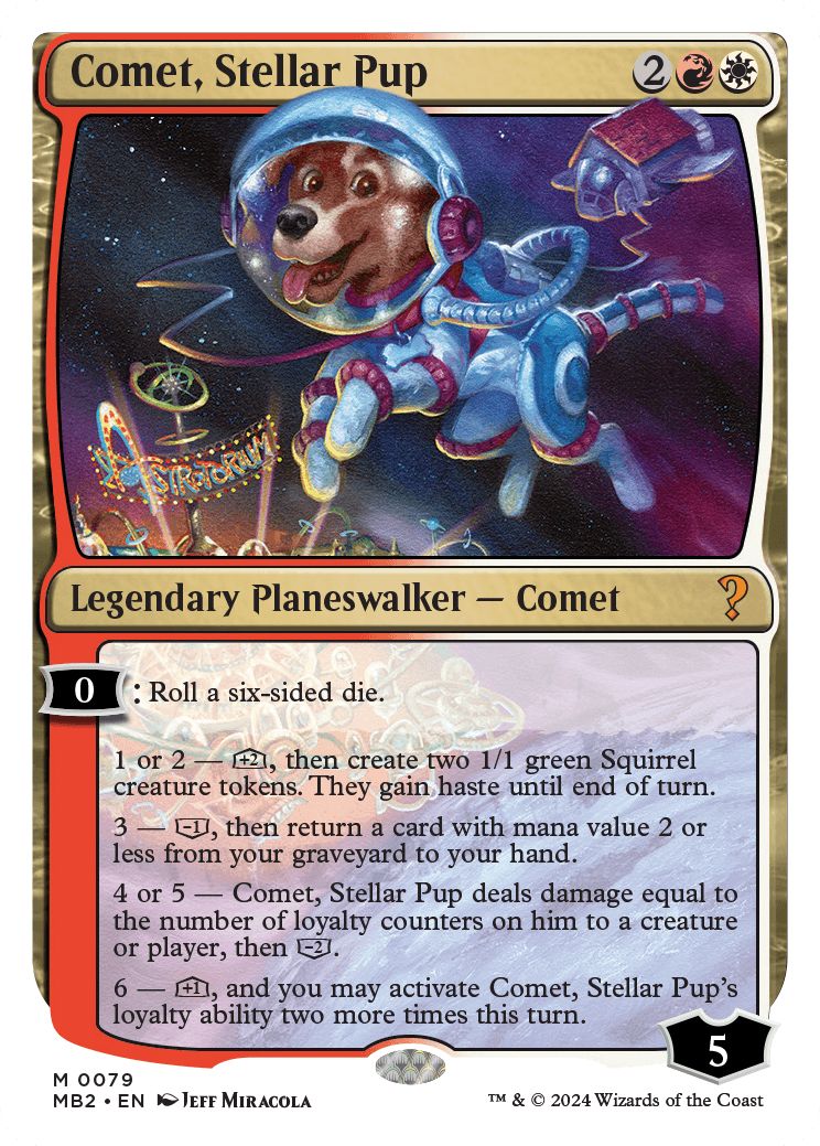 (英)Comet, Stellar Pup【MB2】 No.079