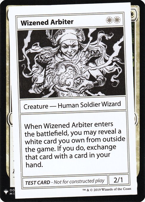 (英)Wizened Arbiter【MB1-TEST】 No.014