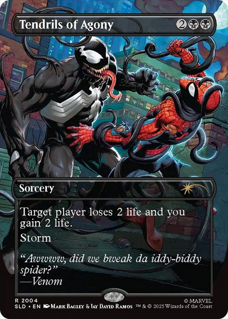 (英)苦悶の触手 / Tendrils of Agony【SLD】 Secret Lair x Marvel's Spider-Man: Venom Unleashed (Colors) No.2004