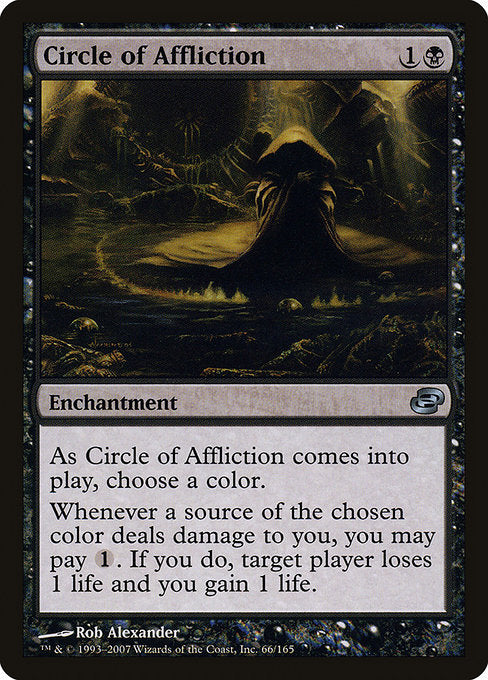 (英)【Foil】苦悩の円 / Circle of Affliction【PLC】 No.066