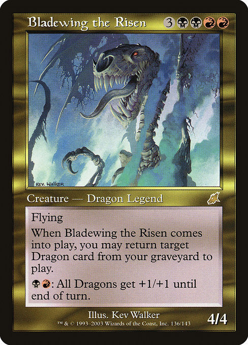 (英)帰ってきた刃の翼 / Bladewing the Risen【SCG】 No.136
