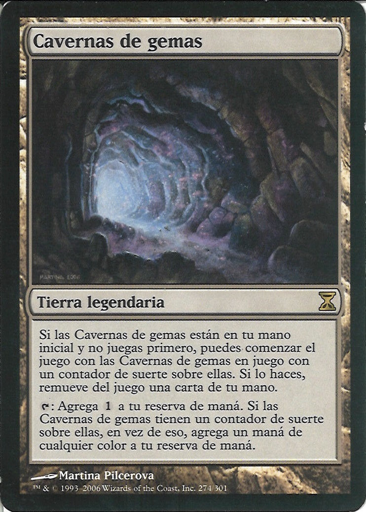 (スペイン語)Cavernas de gemas / Gemstone Caverns【TSP】 No.274