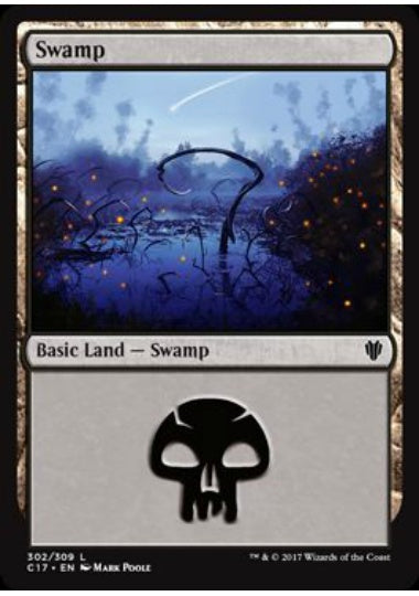 (英)沼 / Swamp【C17】 (Mark Poole) No.302