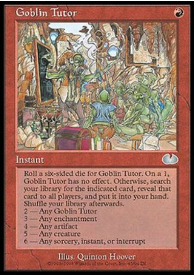 (英)Goblin Tutor 【UGL】 No.045