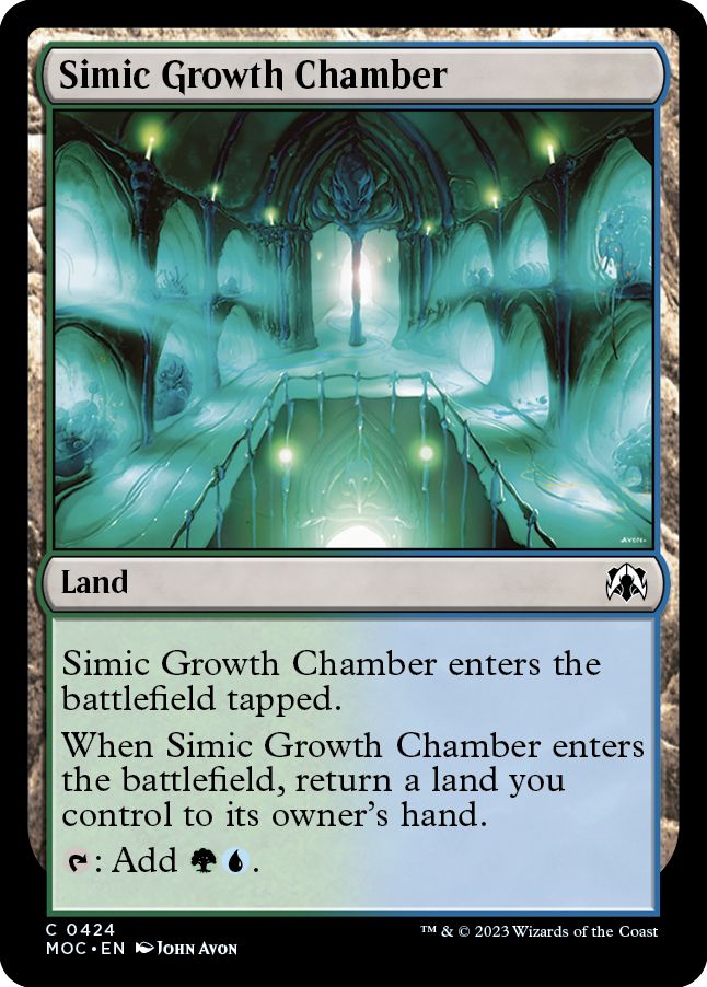 (英)シミックの成長室 / Simic Growth Chamber【MOC】 No.424