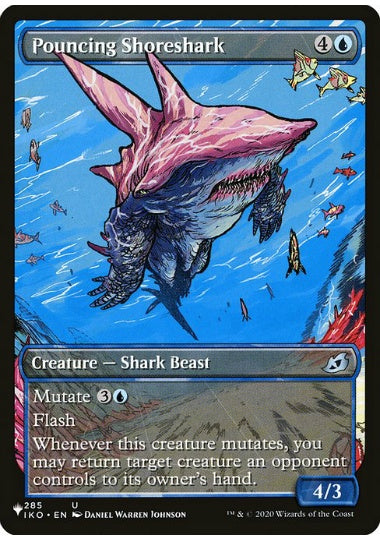 (英)飛びかかる岸鮫 / Pouncing Shoreshark【LST】 No.073