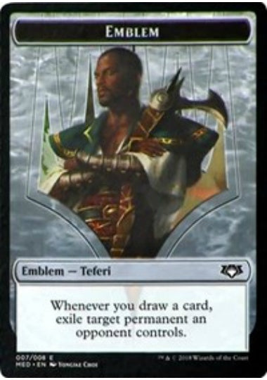 (英)紋章 - テフェリー / Emblem - Teferi【GRNMED-TOKEN】 No.007