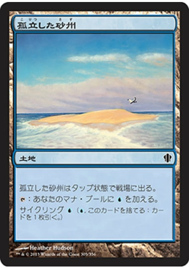(日)孤立した砂州 / Lonely Sandbar【C13】 No.305