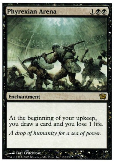 (英)ファイレクシアの闘技場 / Phyrexian Arena【8ED】 No.152