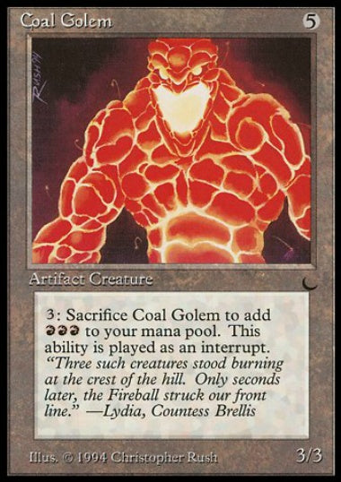 (英)Coal Golem【DRK】 No.099