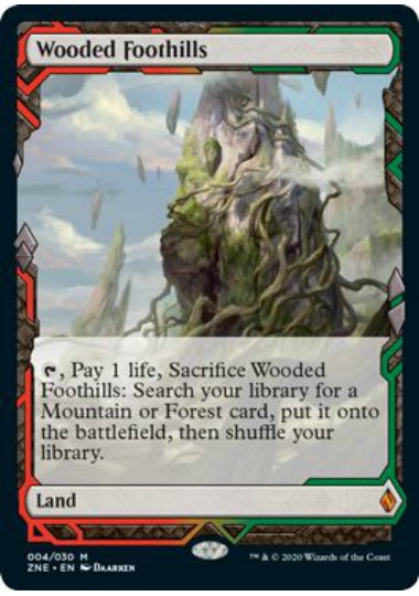 (英)樹木茂る山麓 / Wooded Foothills【ZNE】 No.004
