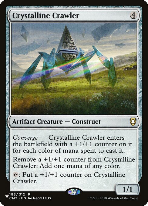 (英)水晶の這行器 / Crystalline Crawler【CMDANTHO2】 PWシンボル付き再販 No.183