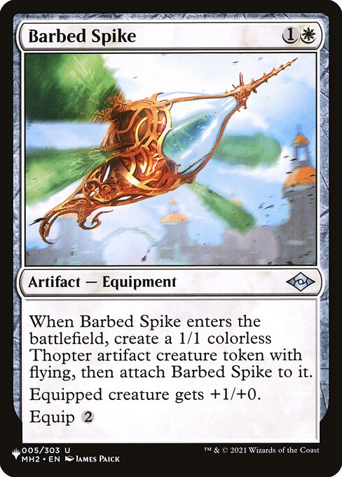 (英)逆刺の針 / Barbed Spike【MH2】 PWシンボル付き再販 No.005