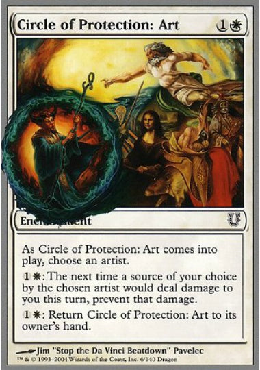 (英)【Foil】Circle of Protection: Art 【UNH】 No.006