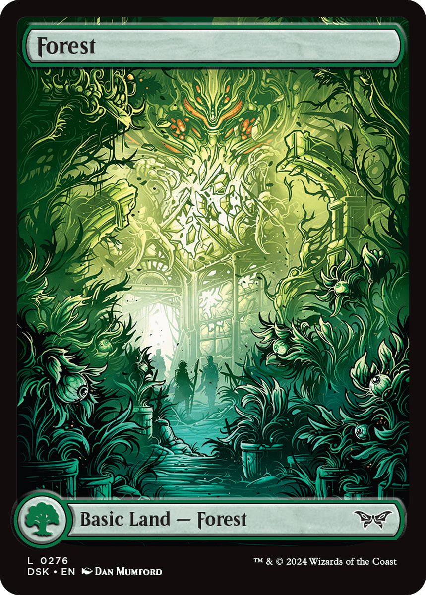 (英)【Foil】森 / Forest【DSK】フルアート版 No.276