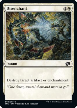 (英)【Foil】解呪 / Disenchant【BRO】 No.006