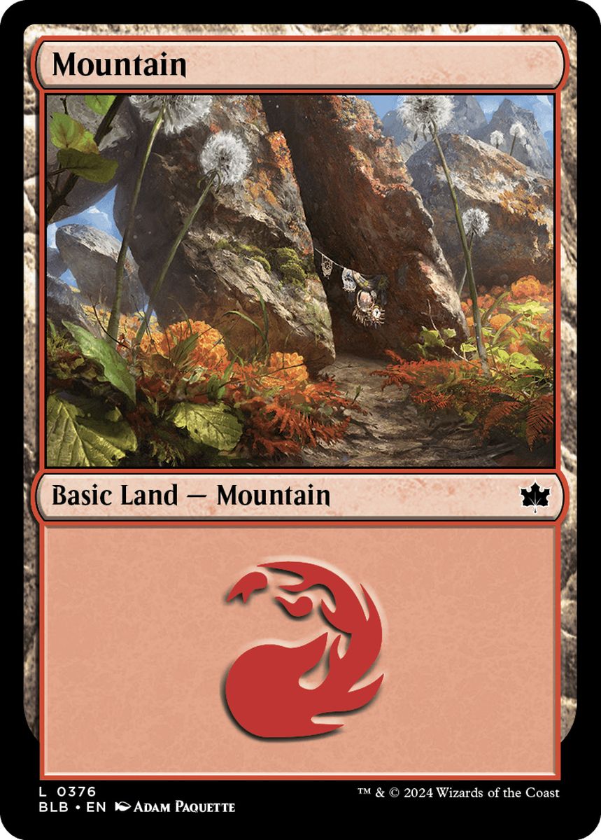 (英)山 / Mountain【BLB】 No.376