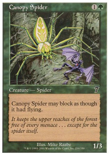 (英)梢の蜘蛛 / Canopy Spider【7ED】 No.234